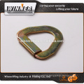 Gold Supplier 50mm Width Zinc Plated Dee Shaped D Ring